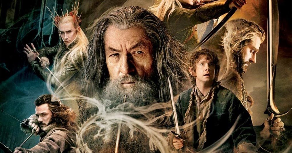 hobbit desolacao de smaug 2013 onde assistir bilbo dentro da montanha de ouro conversando com dragao smaug gigante e anoes fugindo em barris no rio